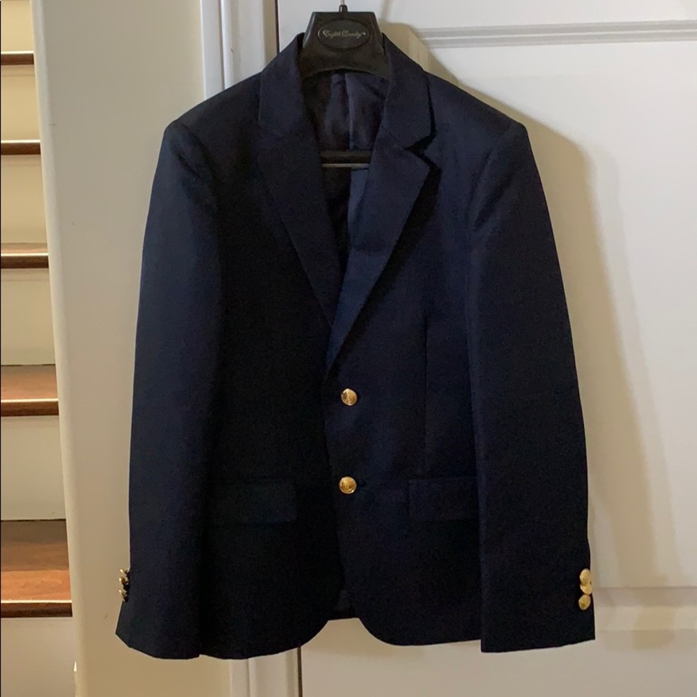 English Laundry Boys Navy Blazer, size 8